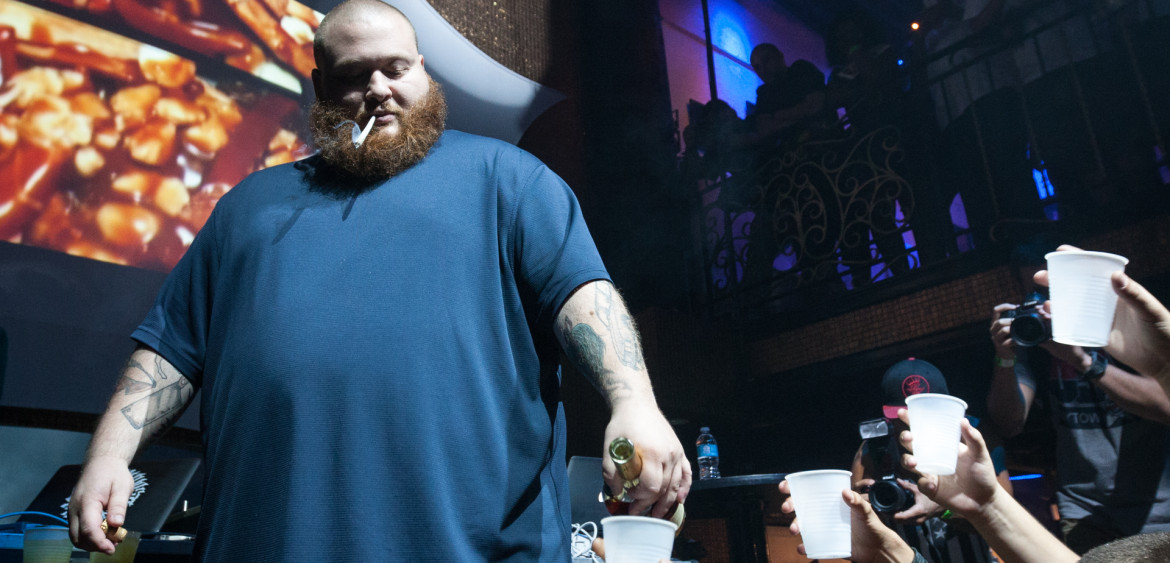 Action Bronson performing in Ft. Lauderdale at The Green Room on June 28th, 2012.