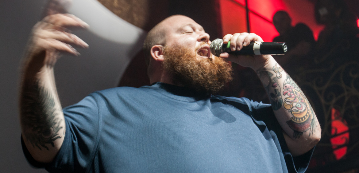 Action Bronson performing in Ft. Lauderdale at The Green Room on June 28th, 2012.