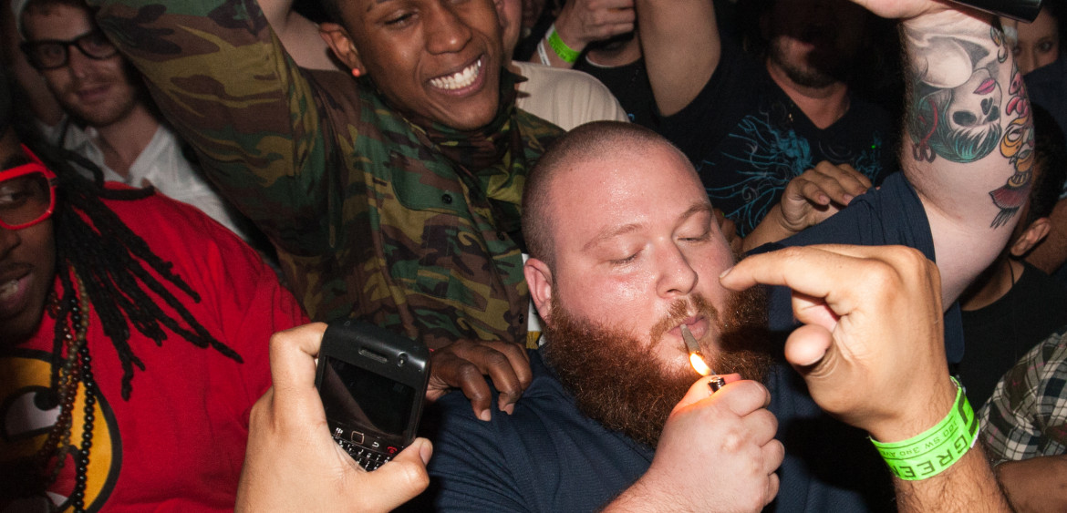 Action Bronson performing in Ft. Lauderdale at The Green Room on June 28th, 2012.