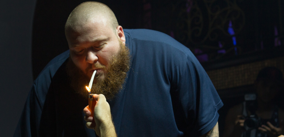 Action Bronson performing in Ft. Lauderdale at The Green Room on June 28th, 2012.