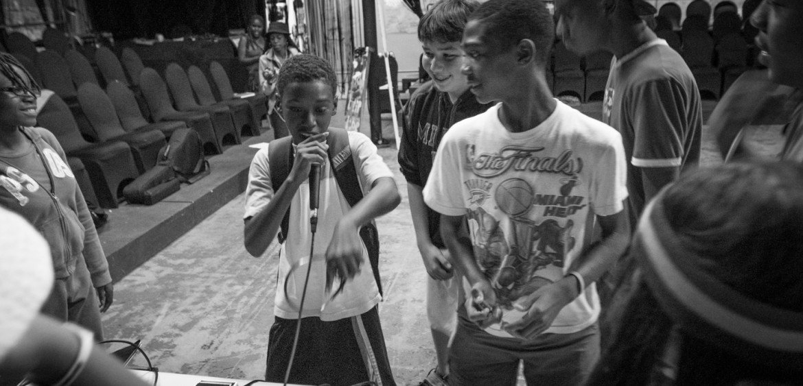 2014.08.01-2014 | PATH Hip Hop Academy Summer Session Closing Cypher at the Miami Light Project in Wynwood.
