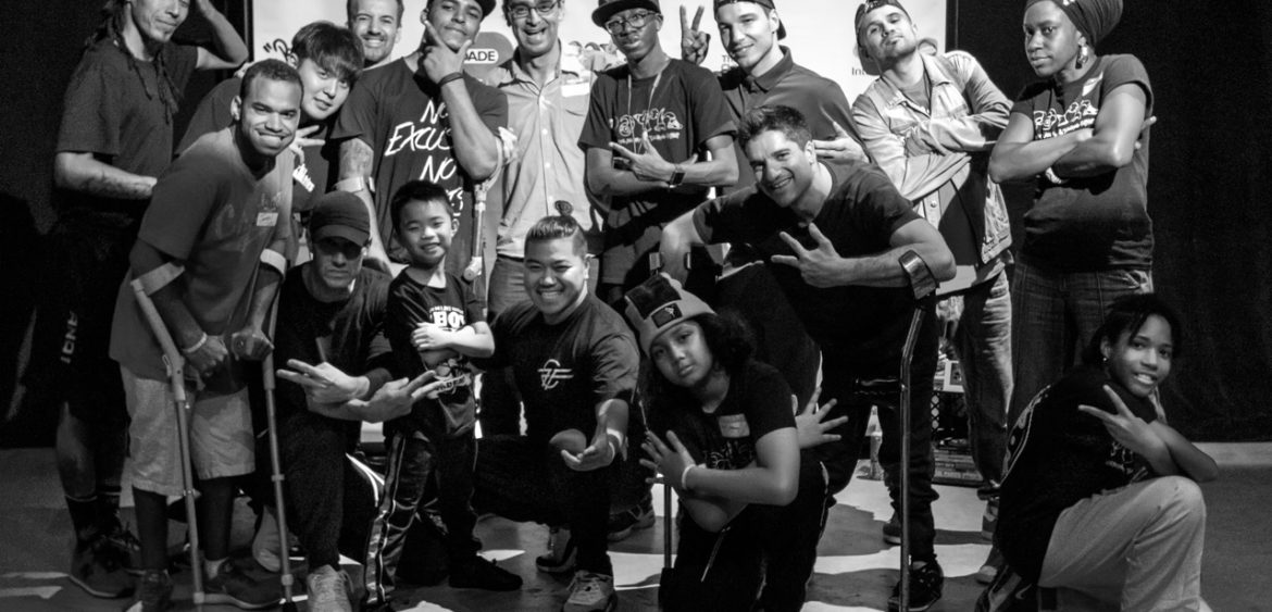 2018.11.08 | The Miami-Dade Department of Cultural Affairs, PATH to Hip Hop and Catalyst: Miami present a masterclass in the art of b-boying, featuring the international dance crew ILL-Abilities (B-Boys Lazylegs, Kujo, Samuka, Checho, Redo and Krops) at the Miami-Dade County Auditorium.