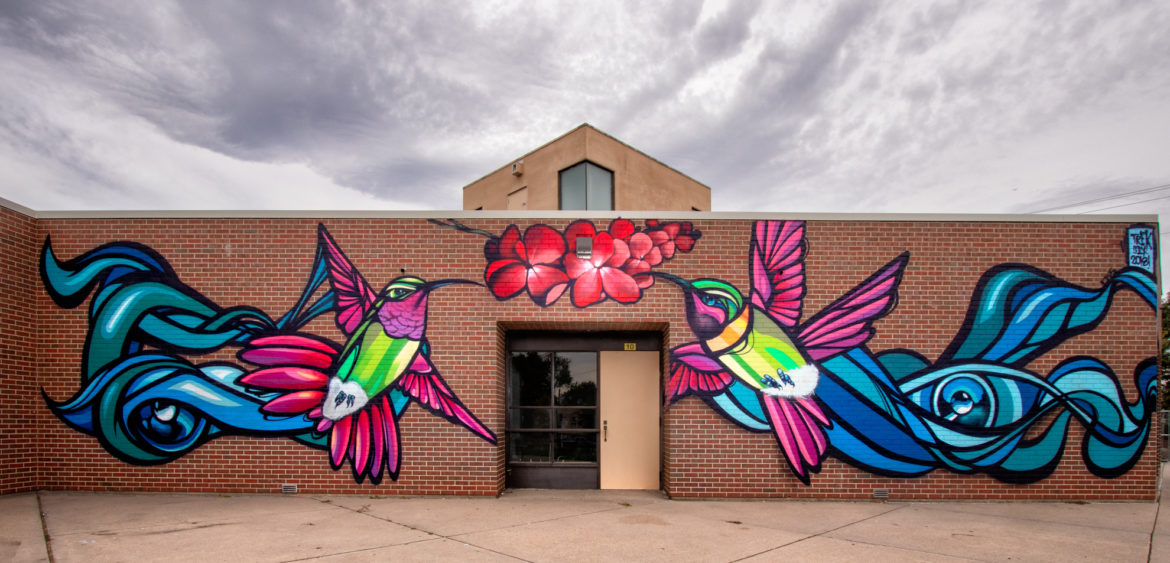 The RAW Project is a Miami-based nonprofit that partners with local artists to beautify schools in underserved areas. It started in Wynwood in 2014 at Jose De Diego Middle School, and has since completed multiple mural projects throughout Denver. In September of 2018, they initiated a new series of murals at Cheltenham Elementary in September featuring works by Trek6, Findac, Kevin Ledo, Dale Grimshaw, Patrick Kane McGregor, Jazz Guetta, Jerry "BirdO" Rugg, Eric Skotnes, Bikismo, Otto Schade, Shepard Fairey, Flmngo, Dean McKeever, Dean "ZEUS" Colman and more. For more information, please visit The RAW Project at www.therawproject.org